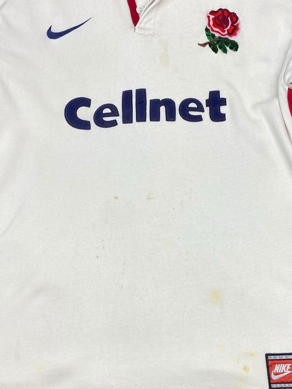 Nike Nike England National Team 1997 1999 Home Rugby Shirt Jersey Size US M / EU 48-50 / 2 - 13 Thumbnail
