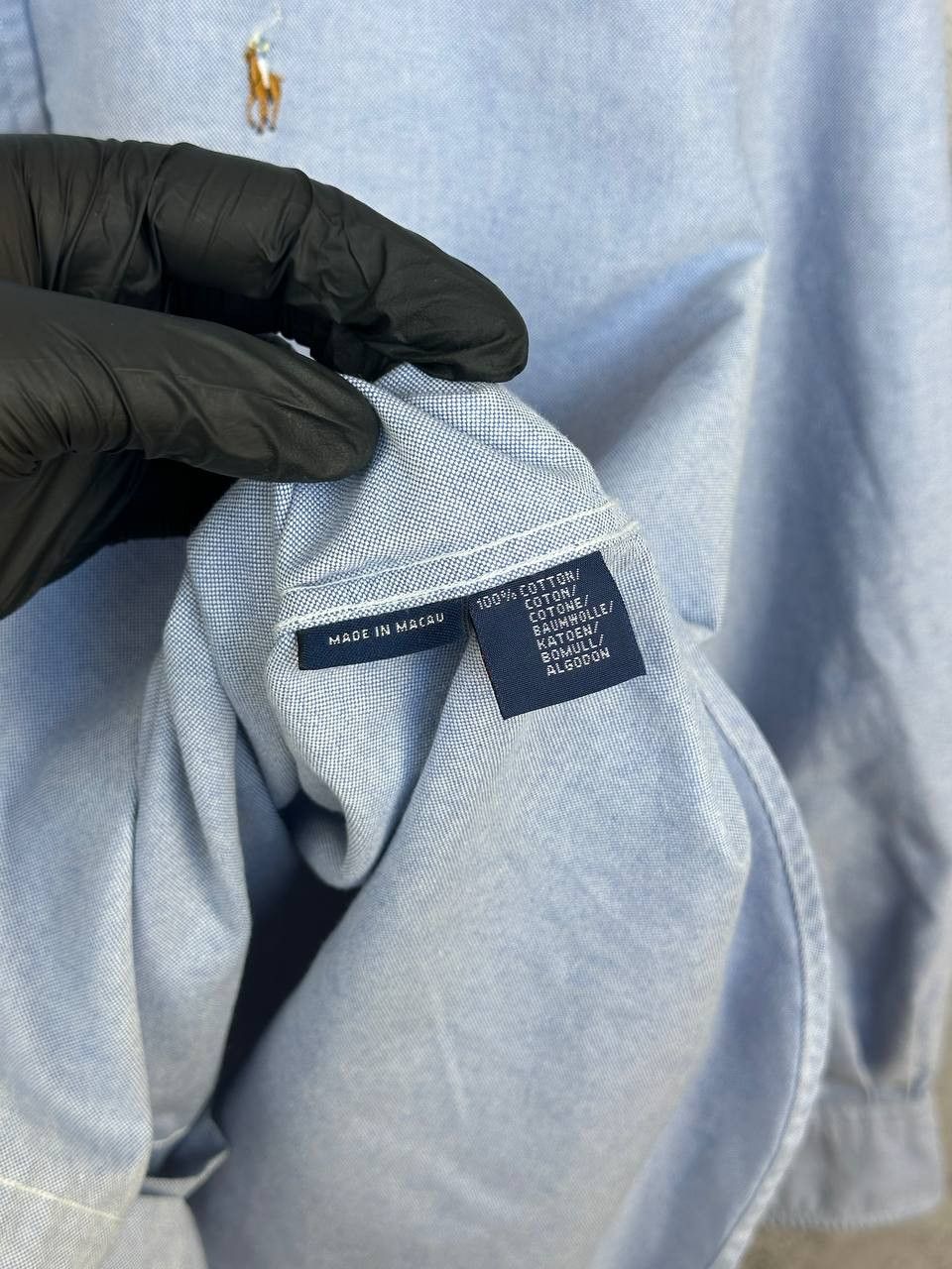 Ralph Lauren Sport Ralph Lauren Sport Vintage Chambray like Denim Shirt Button Size L / US 10 / IT 46 - 11 Thumbnail