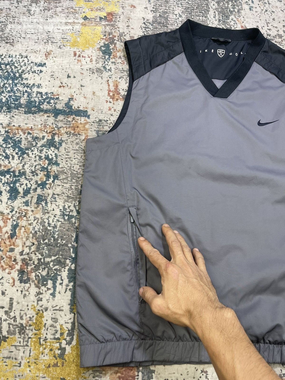 Nike Y2k Nike Golf Sleeveless V-Neck Pullover Vest Size US S / EU 44-46 / 1 - 3 Thumbnail