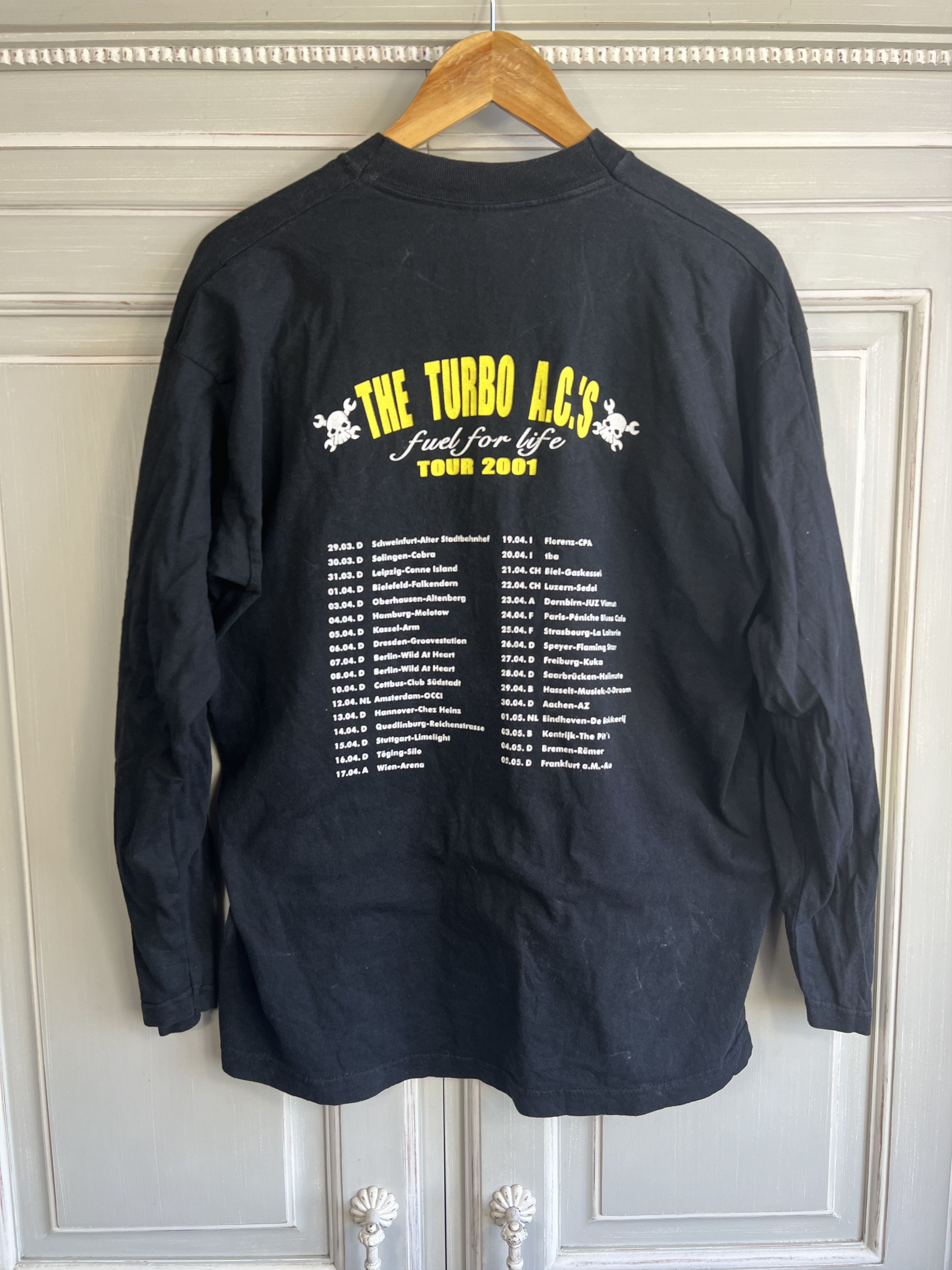 Band Tees × Vintage the turbo a.c.`s tour 2001 vintage longsleeve Size US L / EU 52-54 / 3 - 7 Thumbnail