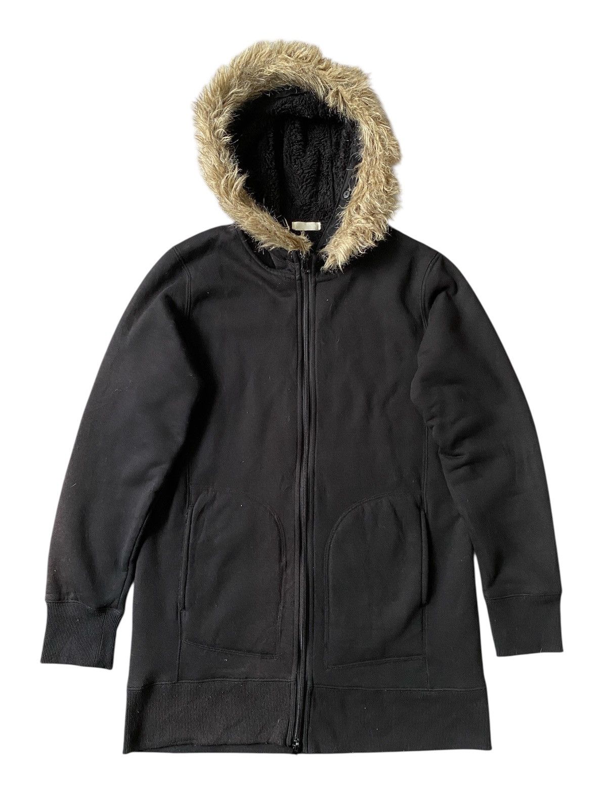 Japanese Brand Japanese Brand Fur Hoodie Design Size US M / EU 48-50 / 2 - 1 Thumbnail