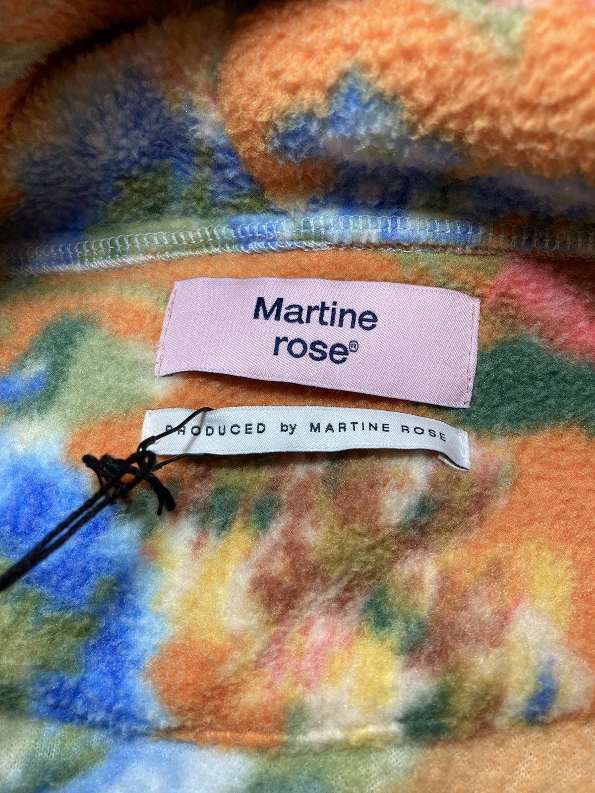 Martine Rose New SS21 Martine Rose Oversized Floral Batwing Fleece 2021 Size US S / EU 44-46 / 1 - 8 Thumbnail