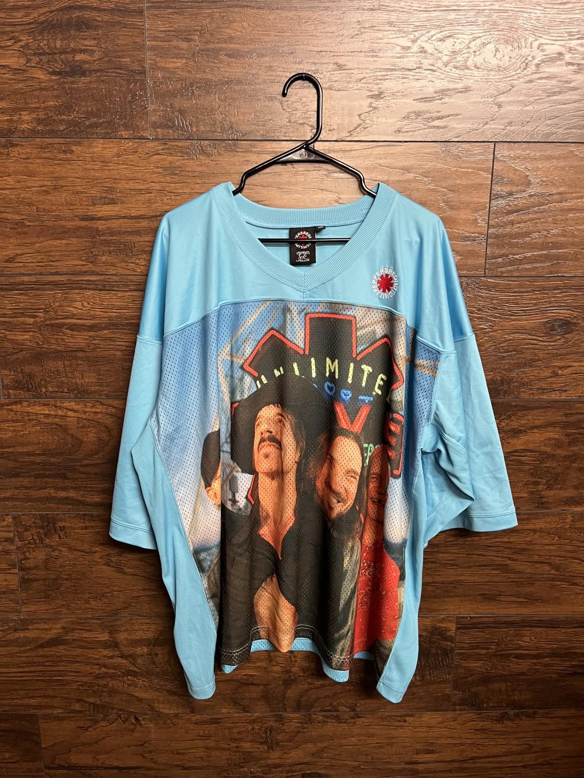Designer Rare Red Hot Chili Peppers Football Jersey Unlimited Love Size US XXL / EU 58 / 5 - 1 Thumbnail