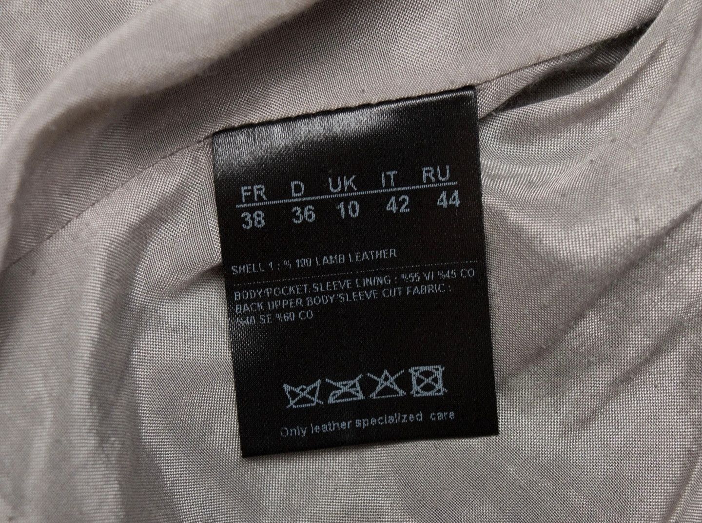 Other Archival VSP by Vespucci – Black Lambskin Moto Jacket Size S / US 4 / IT 40 - 8 Thumbnail