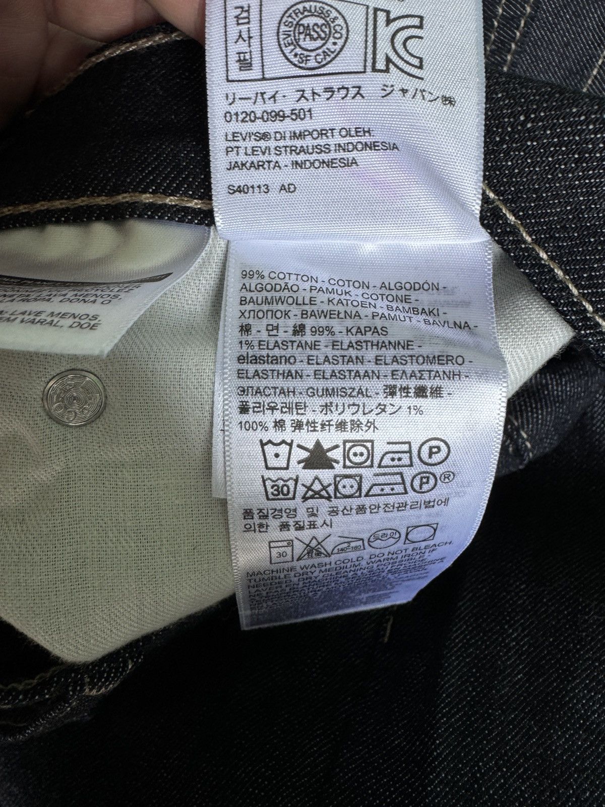 Barbour × Levi's × Polo Ralph Lauren Men’s Levi’s Jeans Denim Size W36 L34 Size US 36 / EU 52 - 19 Thumbnail