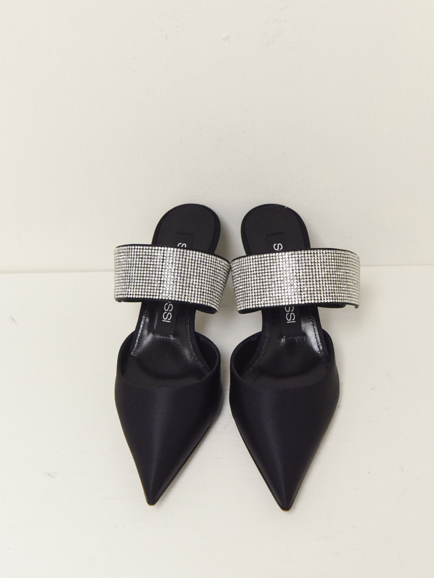 Sergio Rossi SERGIO ROSSI Paris Satin Mules Size US 6 / IT 36 - 2 Thumbnail