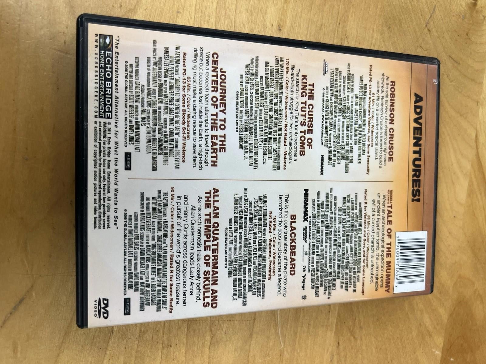 Other 6-Movie Pack: Adventure! DVDs Size ONE SIZE - 10 Thumbnail