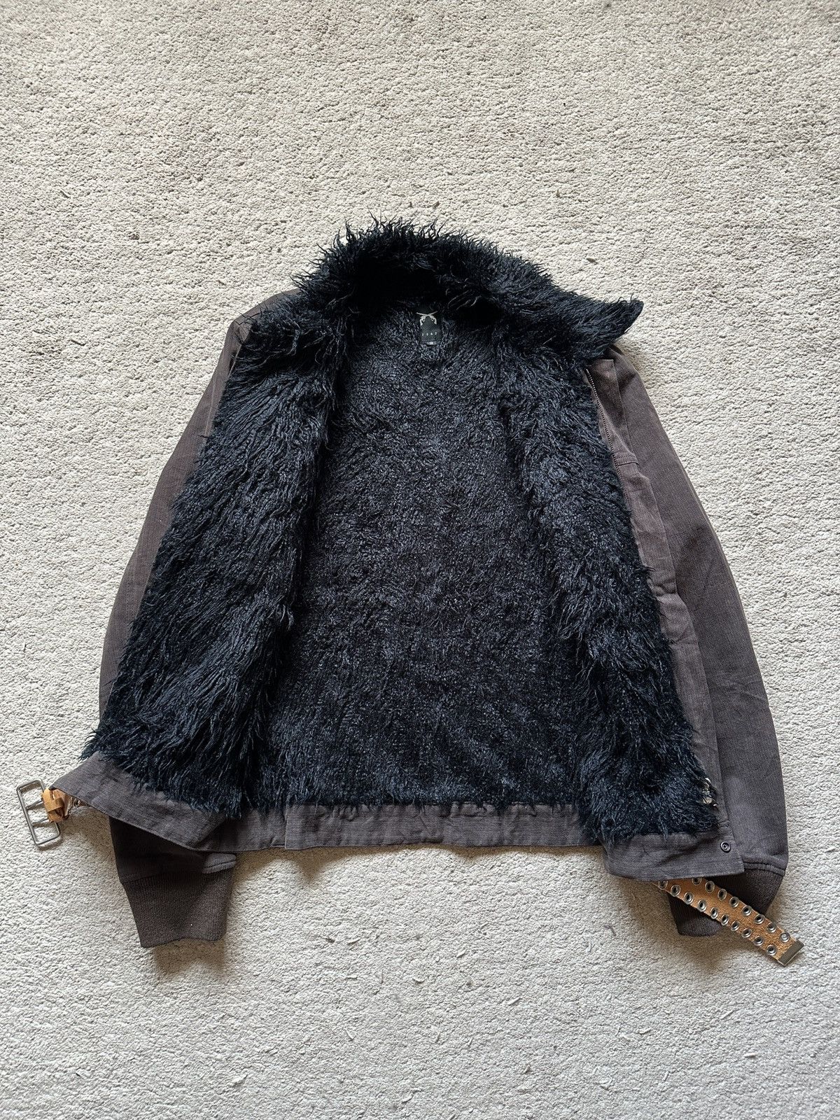 roarguns 2000s Roarguns Fur Trucker Jacket Size US M / EU 48-50 / 2 - 10 Thumbnail