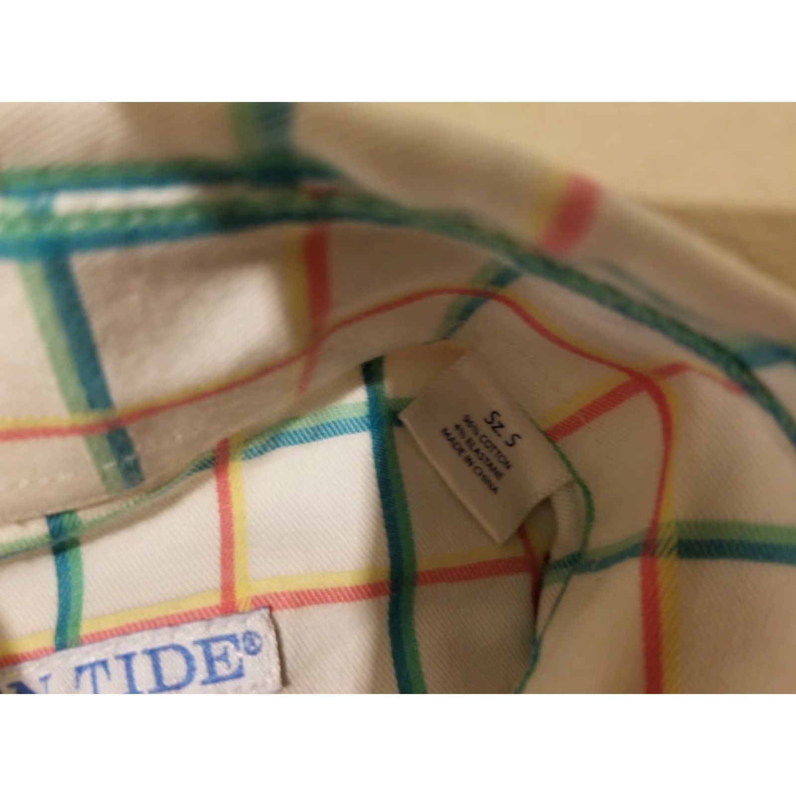 Southern Tide Southern Tide Mens Dress Shirt Button-Up Cotton White S Small Long Sleeve Mens Shirt Size 36R - 6 Thumbnail