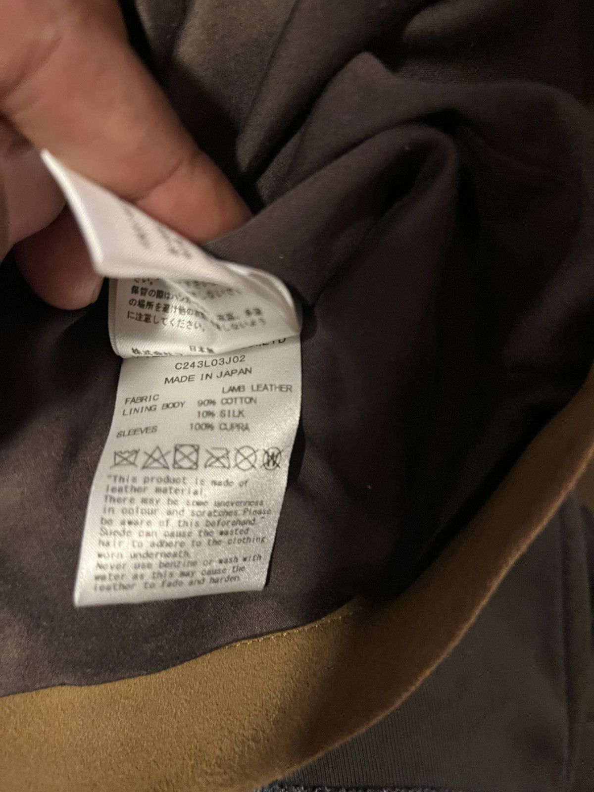 Other CALE Sheep Suede Jacket in Brown Size US L / EU 52-54 / 3 - 5 Thumbnail