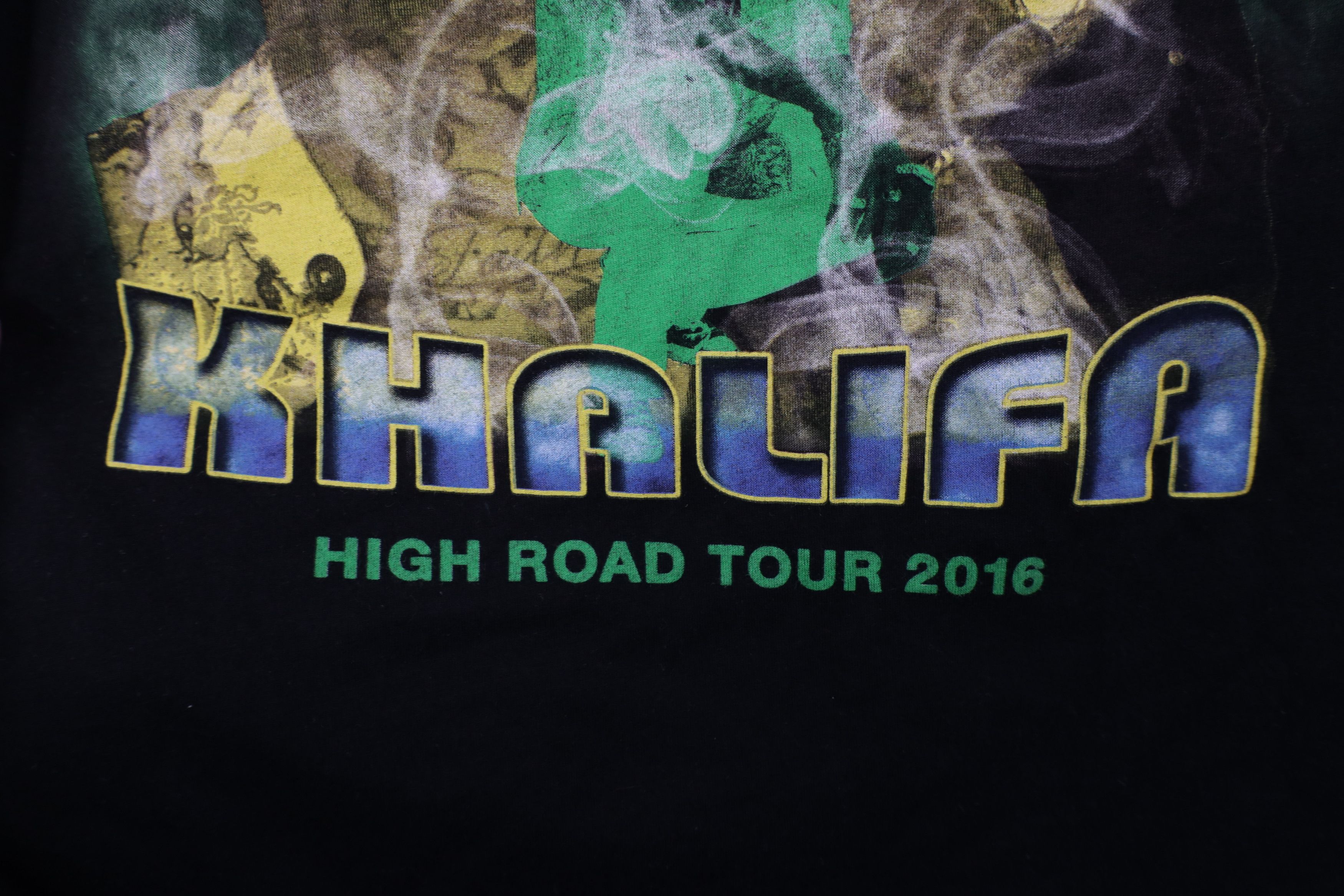 Vintage Y2K Streetwear Road Tour Wiz Khalifa Rap Tee T-Shirt Black Size US XXL / EU 58 / 5 - 6 Thumbnail