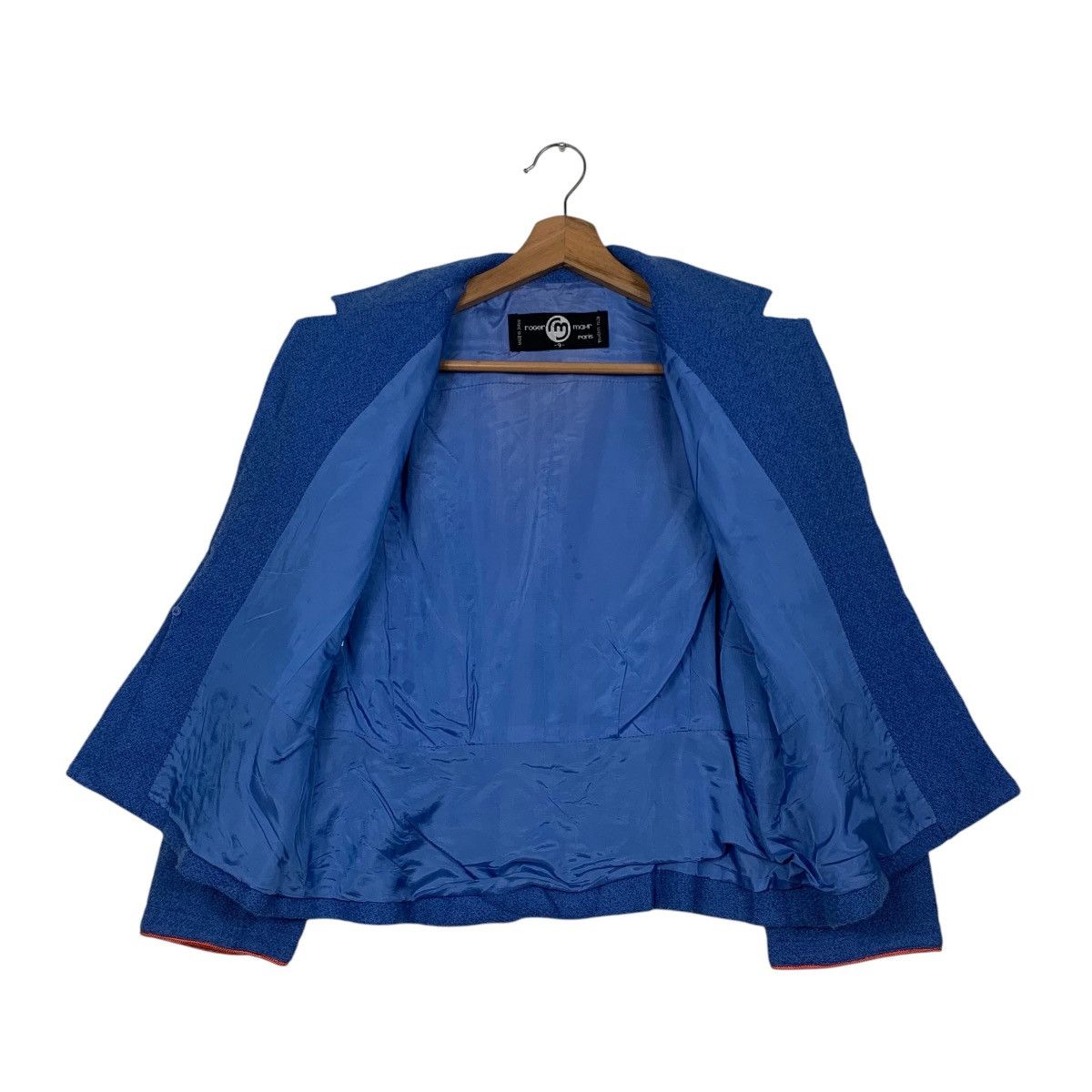 Japanese Brand ROGER MAHR Paris Roma Iwashima Blazer Jacket #2876-C130 Size M / US 6-8 / IT 42-44 - 10 Thumbnail