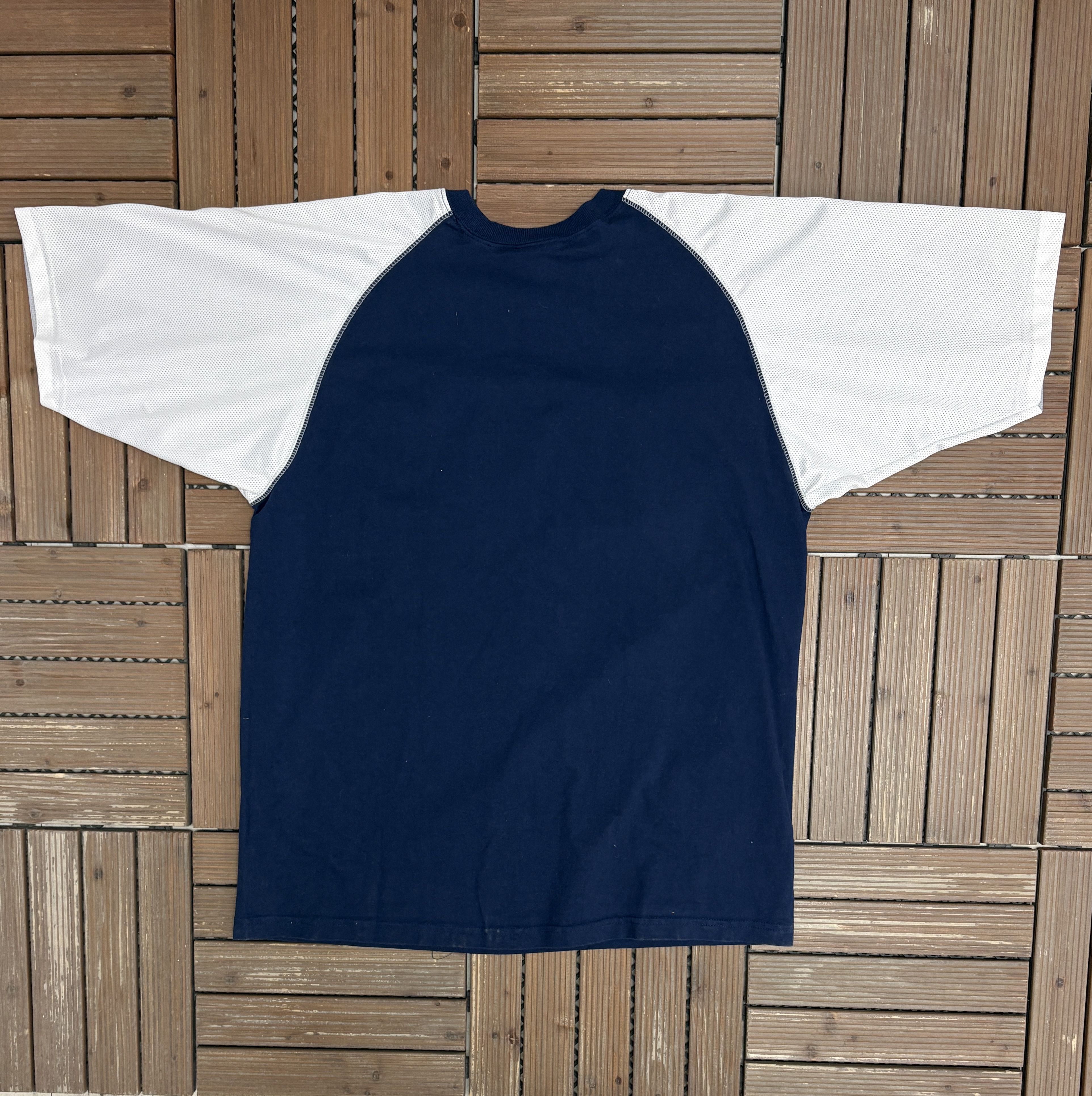 Vintage × Wilson Wilson Tennis Script Vintage Blue T-Shirt Tee Size US XL / EU 56 / 4 - 4 Thumbnail