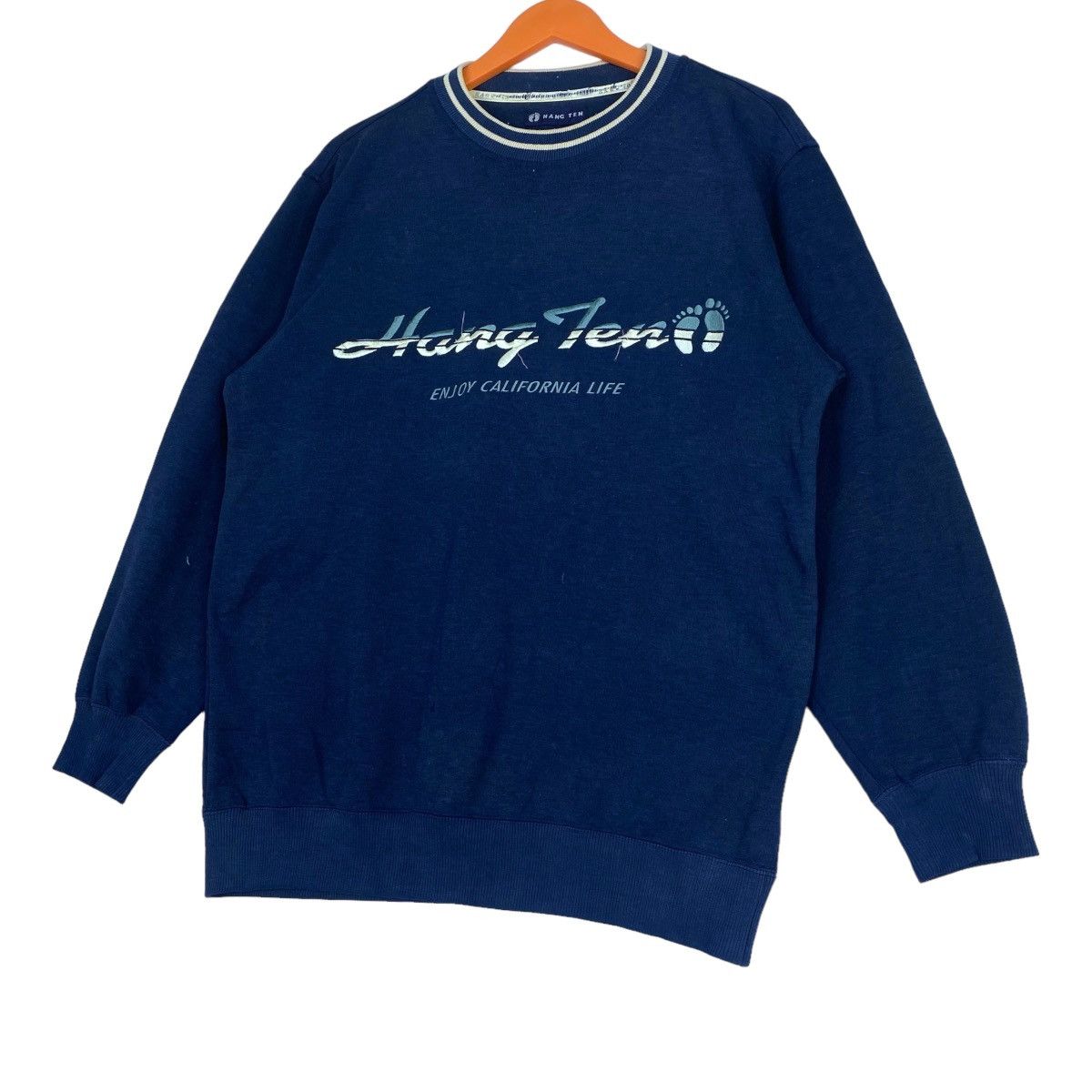 Hang Ten Hang Ten Sweatshirt Crewneck Pull Over Jumper Size US M / EU 48-50 / 2 - 3 Thumbnail