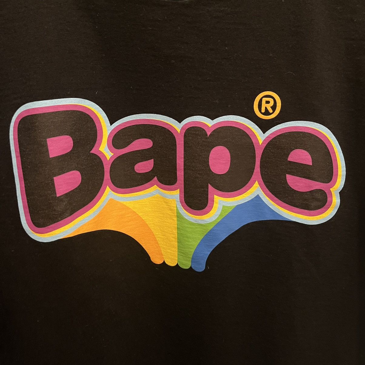 Bape 2000 Bape rainbow spell out Size US M / EU 48-50 / 2 - 2 Thumbnail