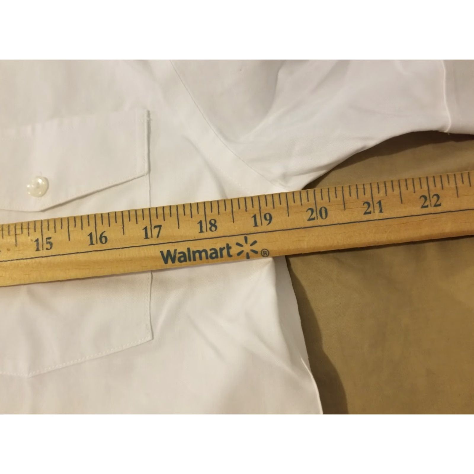 Brooks Brothers VINTAGE Brooks Brothers NetJets Dress Shirt Mens Short Sleeve 15.5 White Button Shirt Size 42R - 7 Thumbnail