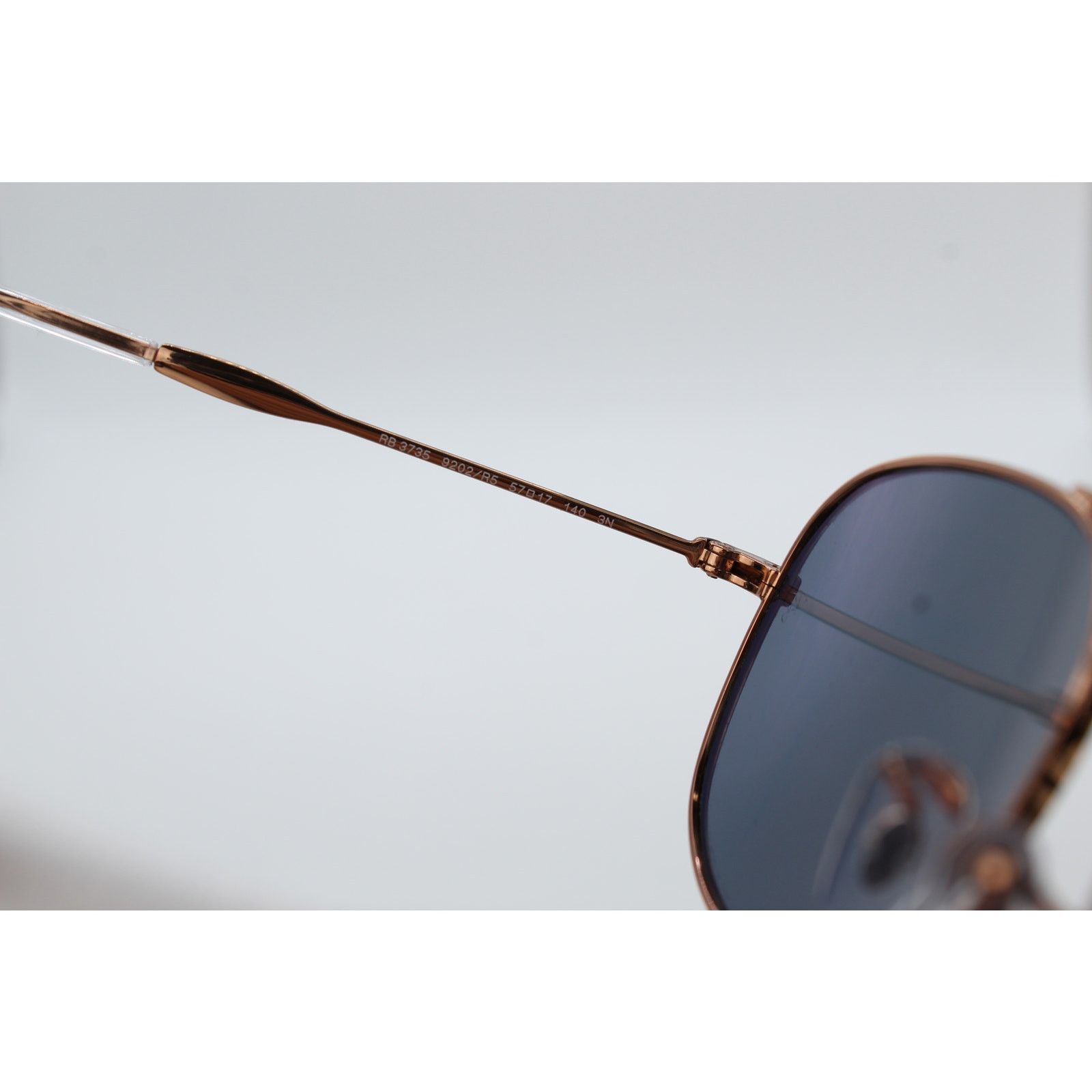 RayBan Ray-Ban RB 3735 Sunglasses, 9202/R5, Rose Gold Frame Size ONE SIZE - 6 Thumbnail