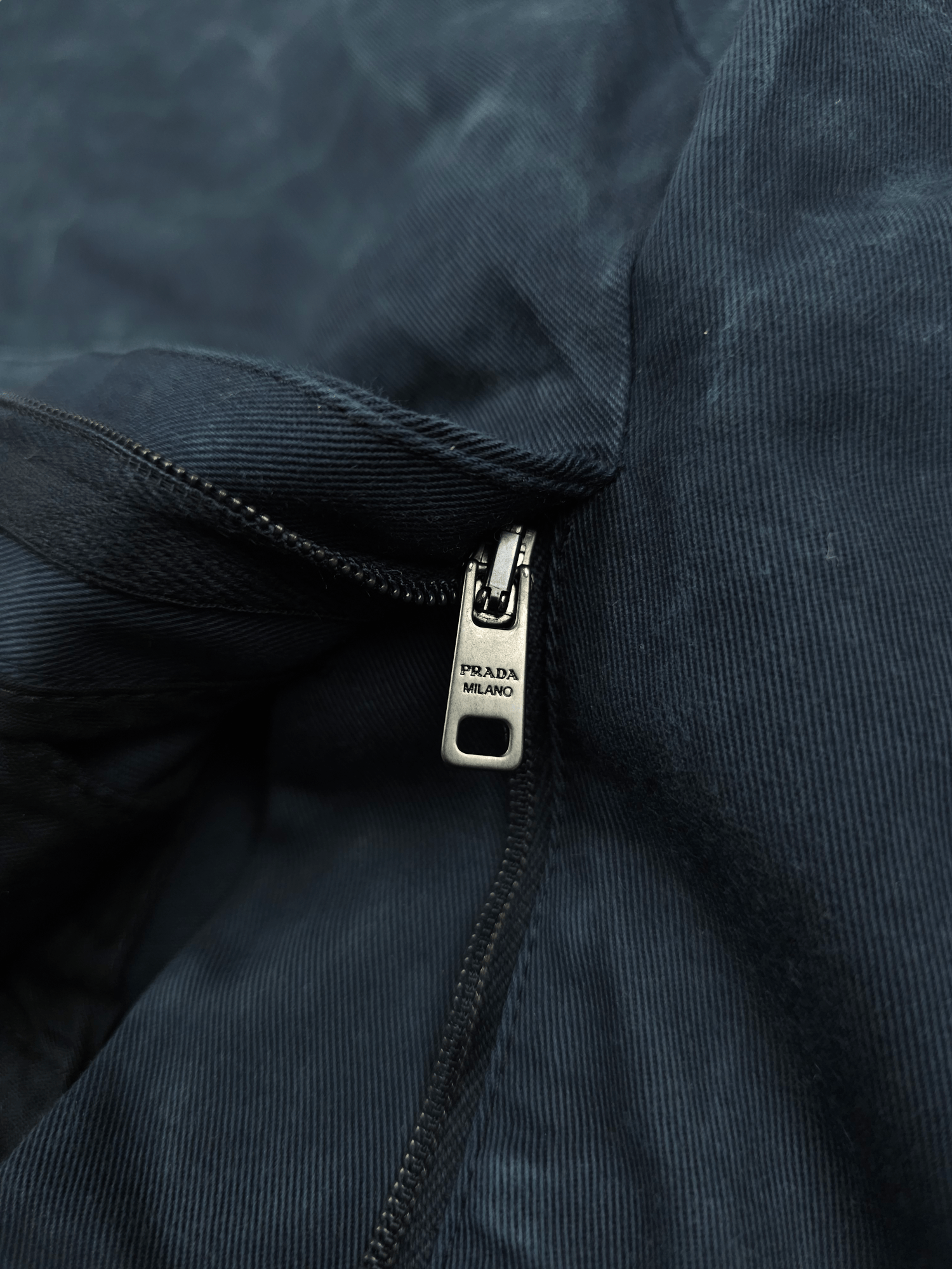 Prada × Vintage 💎90's Vintage Prada Navy Blue Shorts Chino Japanese Size 44 Size US 30 / EU 46 - 3 Thumbnail