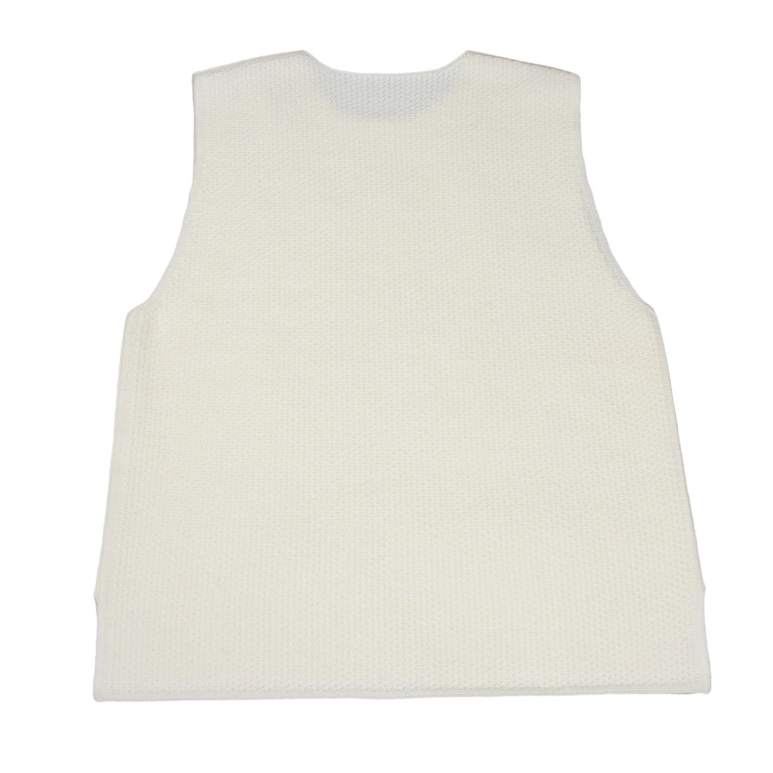 Issey Miyake Rustic Knit Vest in Off White - 2025A/W Collection Size US S / EU 44-46 / 1 - 8 Thumbnail