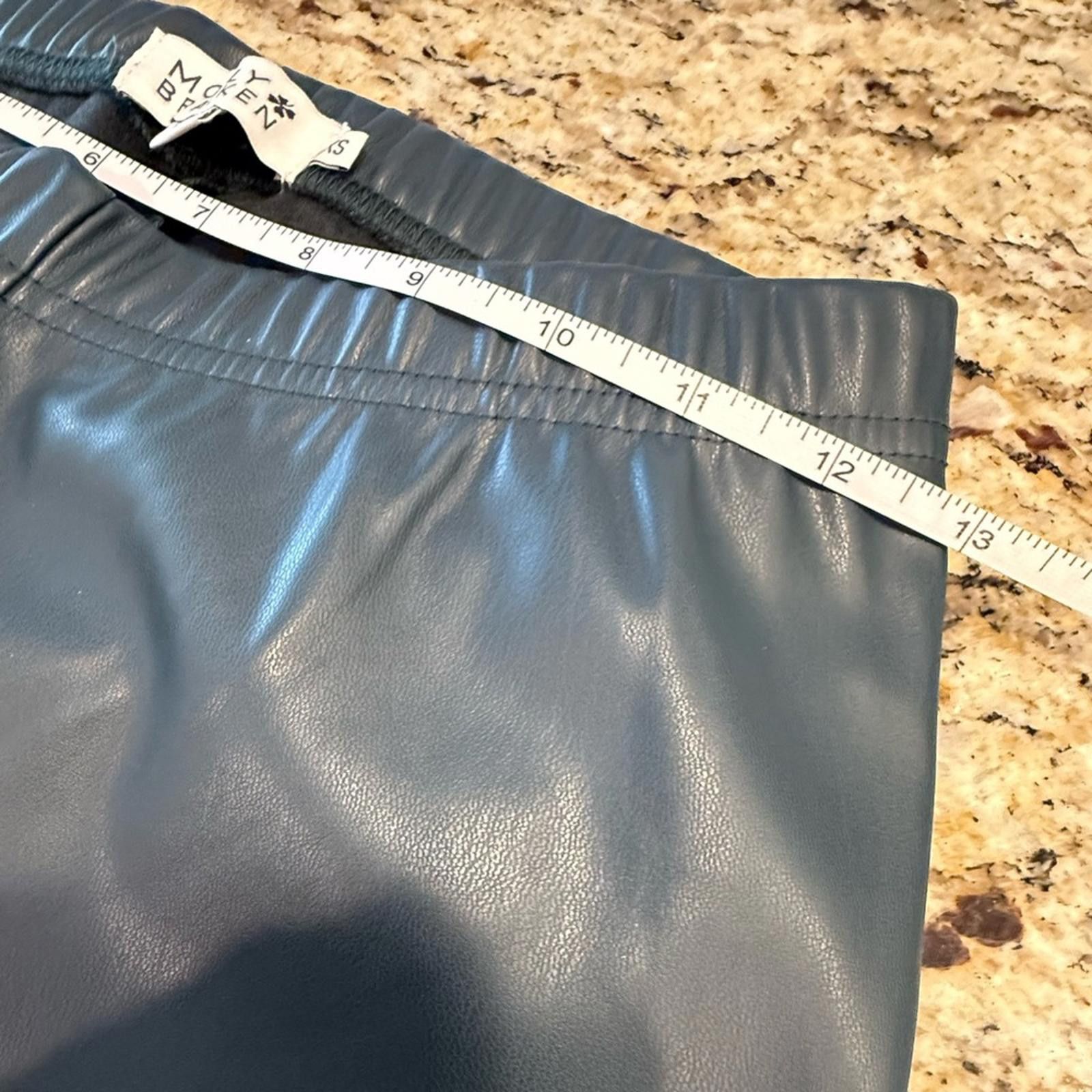 Other Molly Bracken forest green vegan leather legging pants SZ XS Size 26" / US 2 / IT 38 - 7 Thumbnail