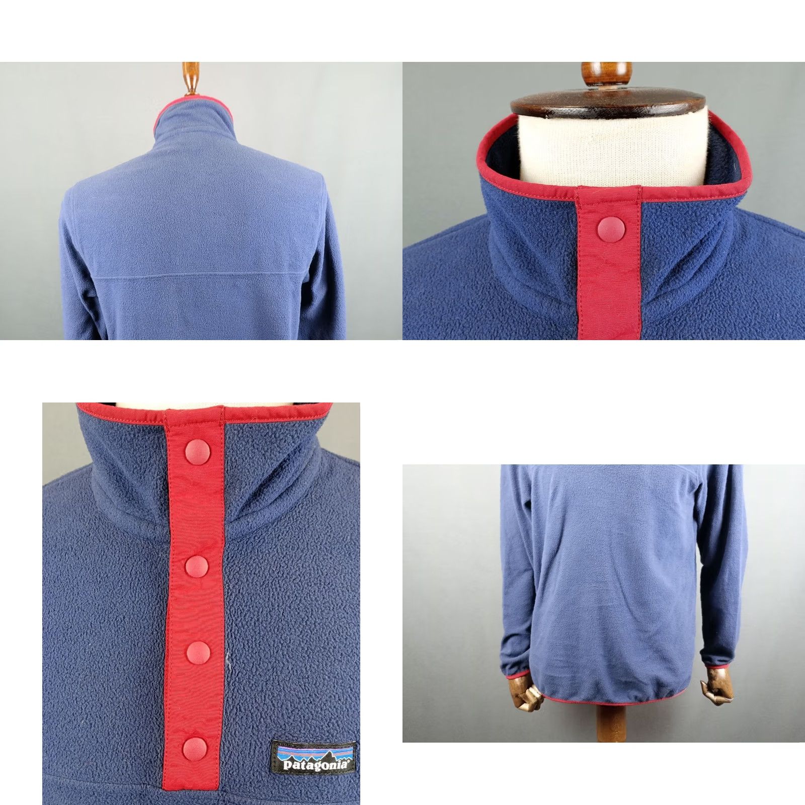 Patagonia Patagonia Snap Fleece Jacket M Men's Blue Solid Regular Fit Outdoors Hiking Jacket Size US M / EU 48-50 / 2 - 9 Thumbnail