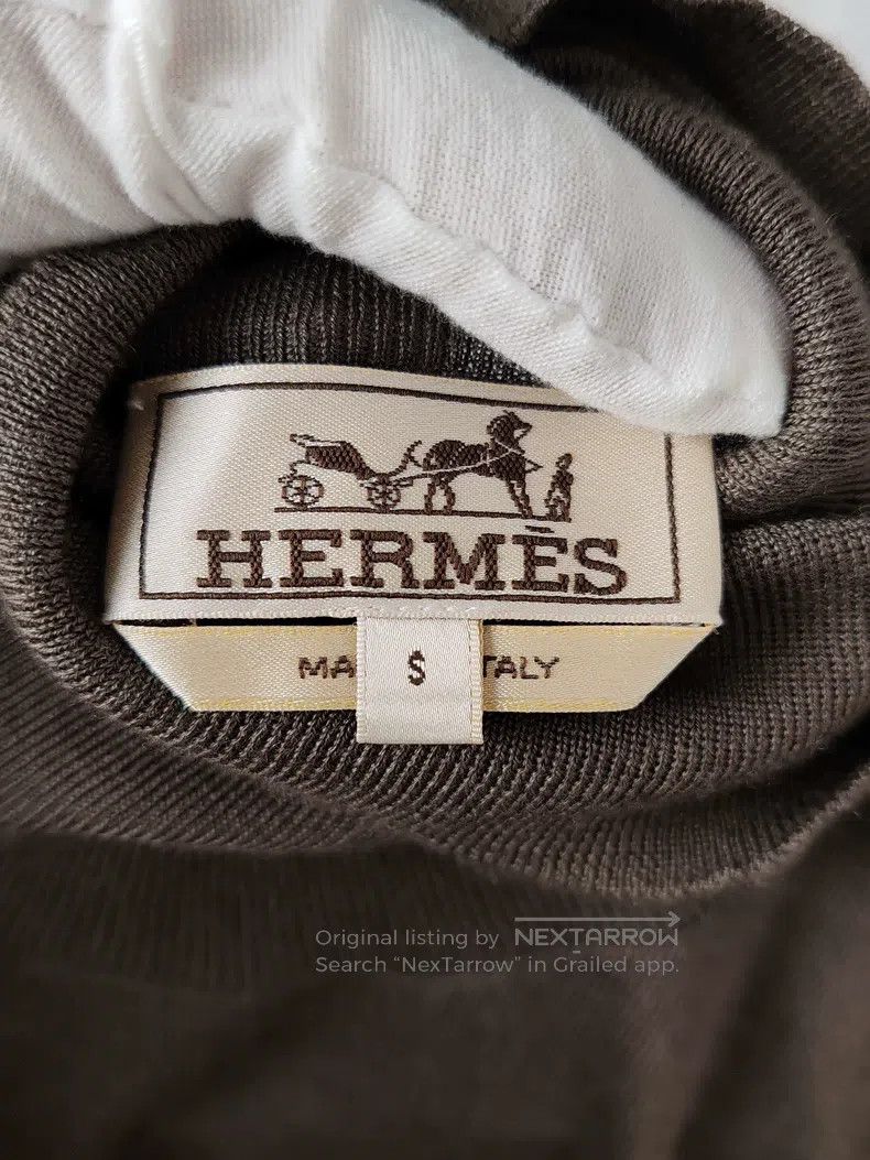 Other Hermes Men's Cashmere Knit Sweater Size US S / EU 44-46 / 1 - 3 Thumbnail