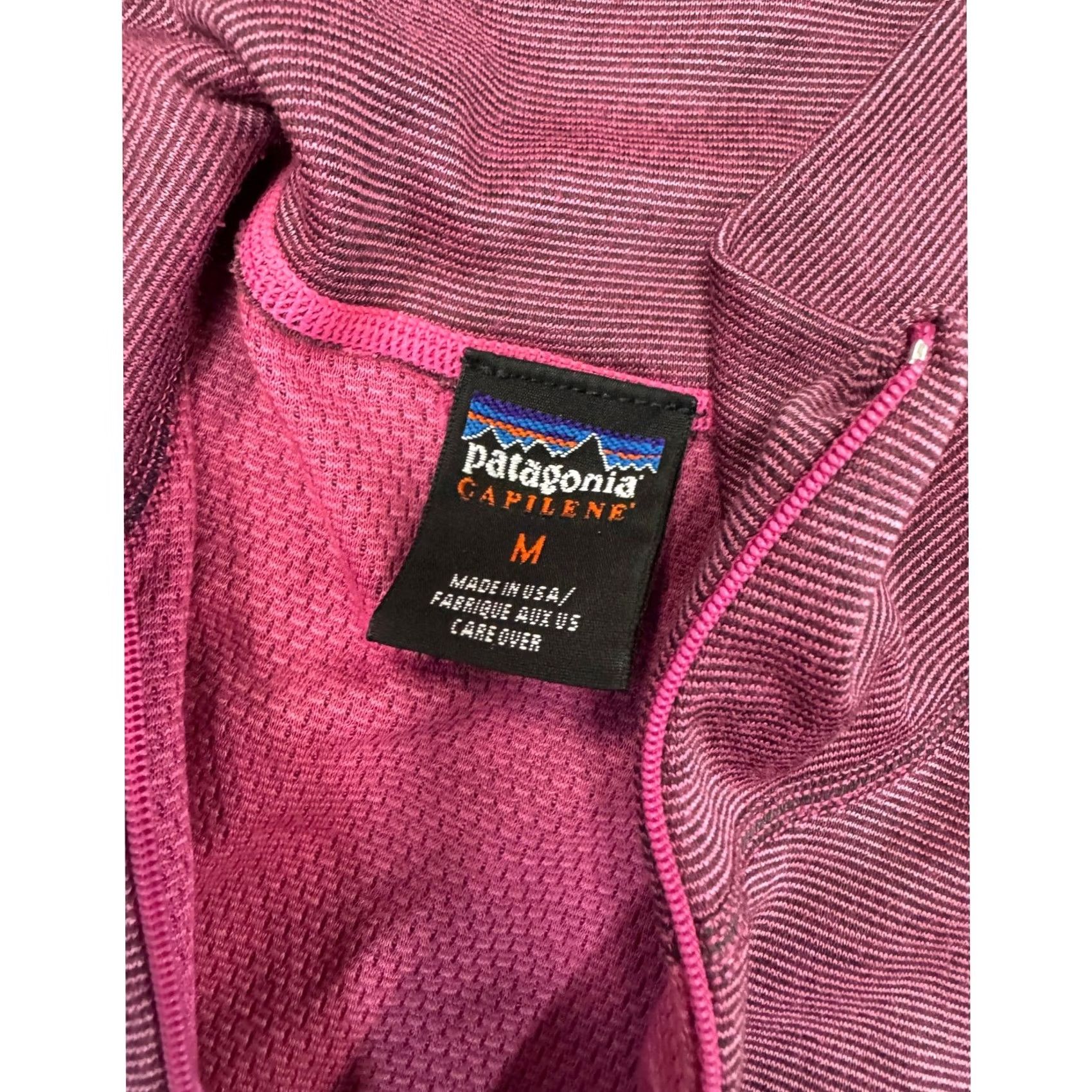 Patagonia Patagonia Capilene Size M Womens Zip Neck Midweight Baselayer Pullover Size M / US 6-8 / IT 42-44 - 4 Thumbnail