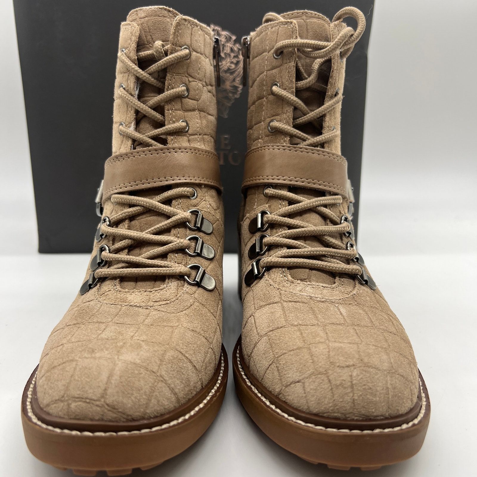 Other Vince Camuto Leather Boot Womens 7.5 Medium Kainder Size US 7.5 / IT 37.5 - 3 Thumbnail