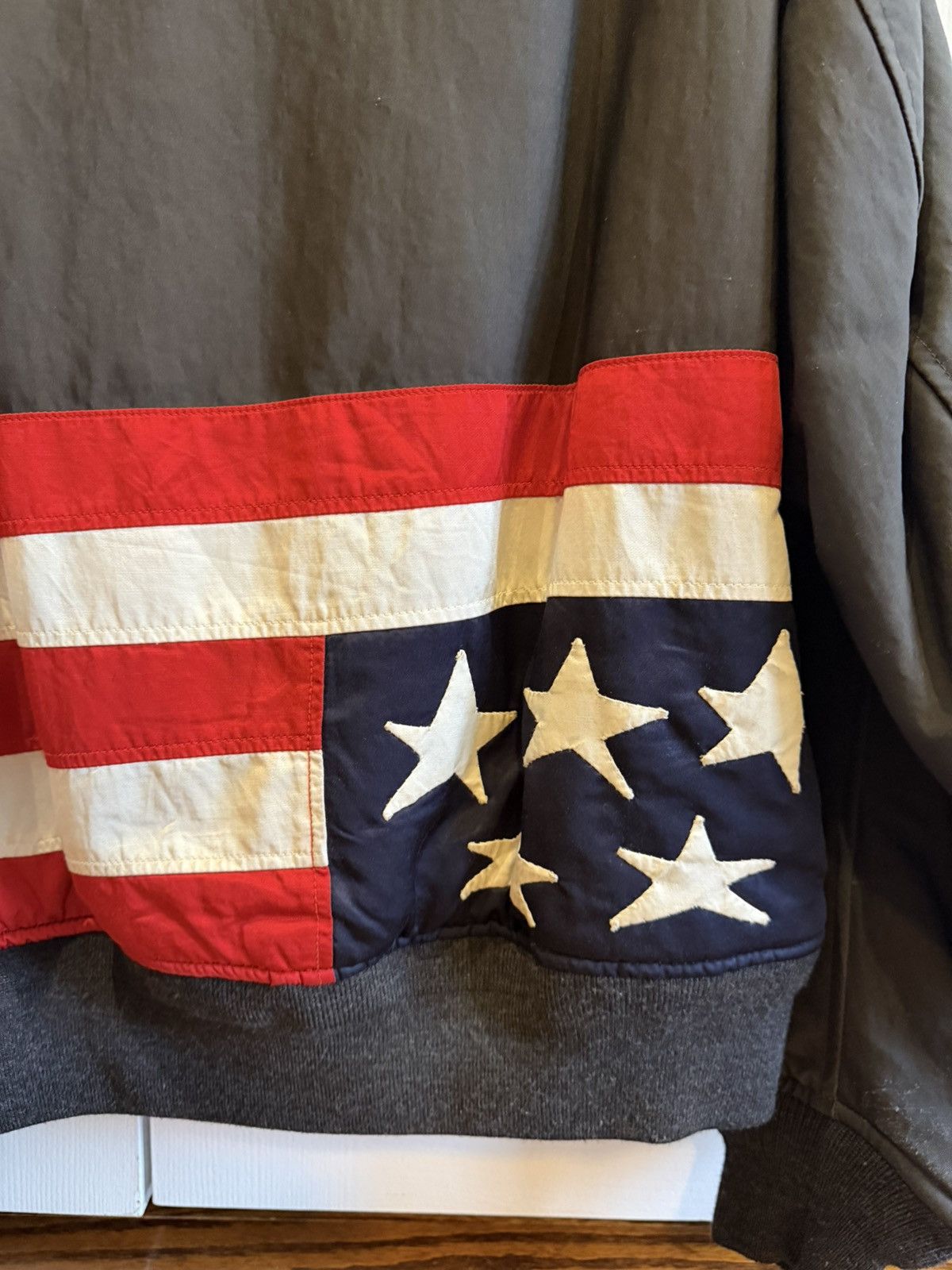 Visvim Visvim Thorson Jacket American Flag Bomber FW15 Size US M / EU 48-50 / 2 - 8 Thumbnail