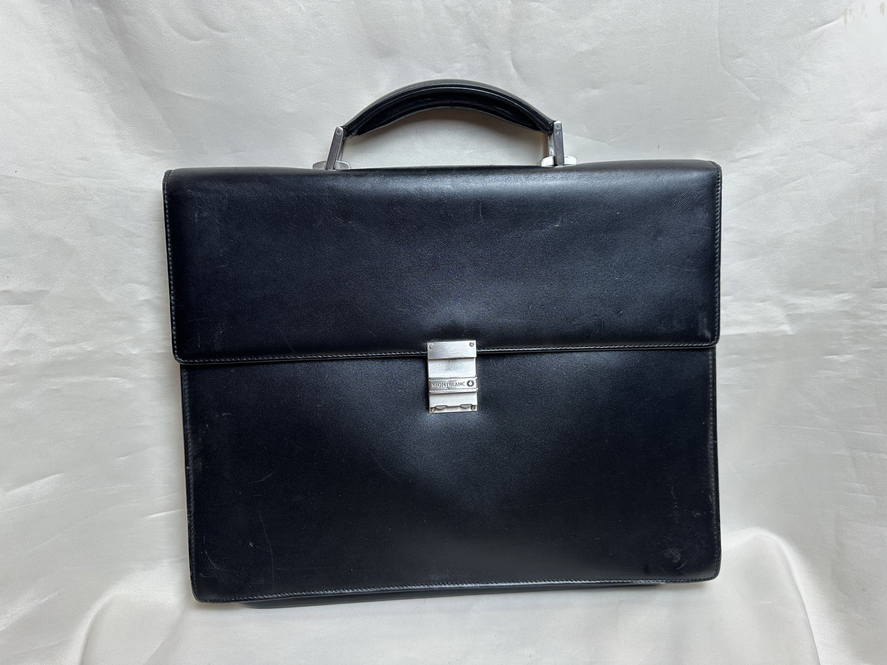 Montblanc Montblanc leather brieface, made in Germany Size ONE SIZE - 1 Thumbnail