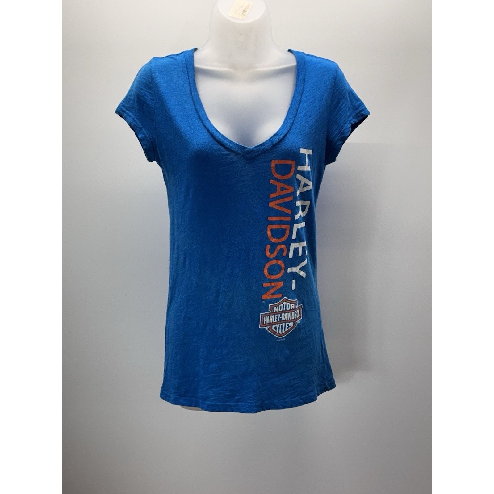 Harley Davidson Harley Davidson Motorcycle Women's Knoxville West Sz S Blue Size S / US 4 / IT 40 - 1 Thumbnail