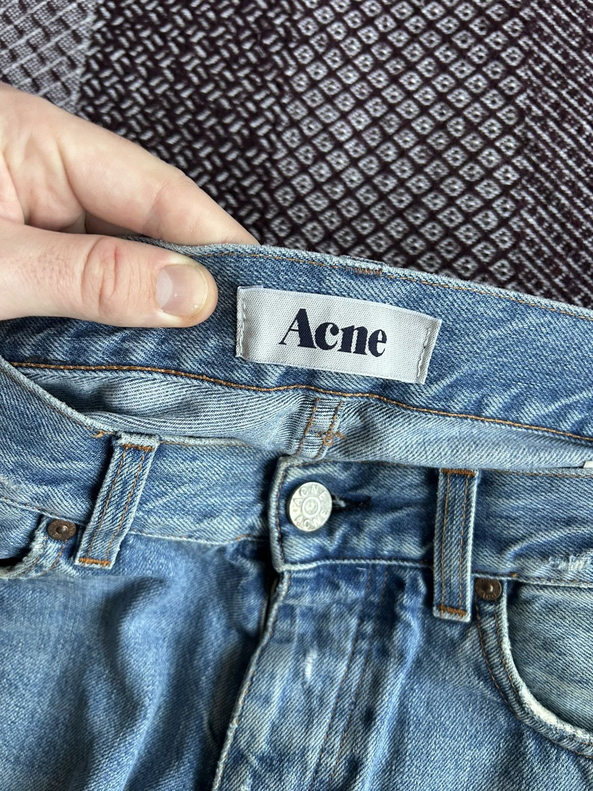 Acne Studios Vintage Acne Studios Roc Light Jeans Wash Jeans Solid Sz W32 Size US 32 / EU 48 - 12 Thumbnail
