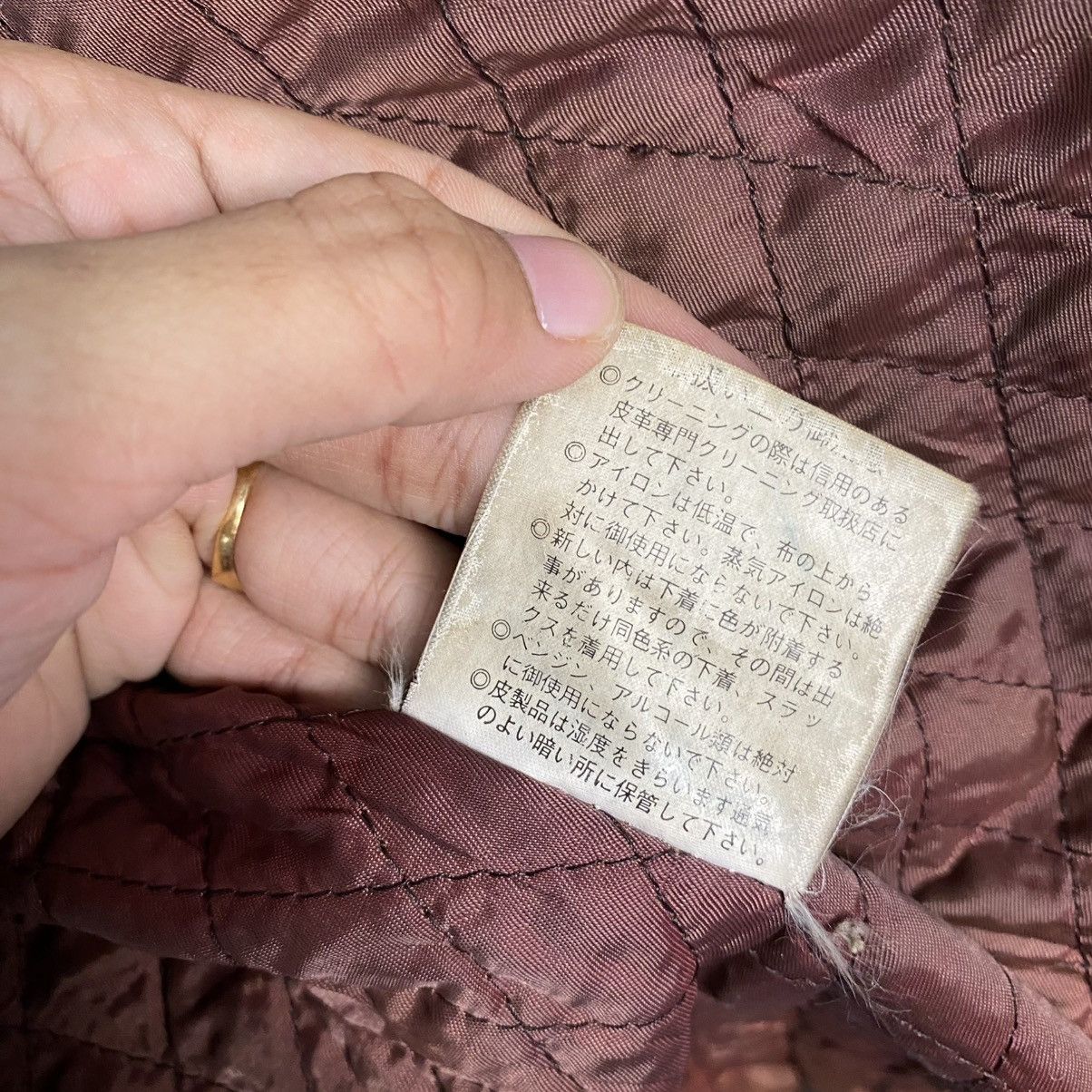 Japanese Brand 🔥VINTAGE LEATHER JACKET BLANKET HUNTING CLUB ISSEY MIYAKE Size US L / EU 52-54 / 3 - 24 Thumbnail