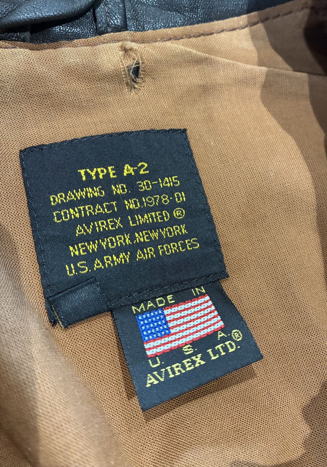 Other A-2 Flight Jacket 603rd Bomber Squadron Size US XL / EU 56 / 4 - 4 Thumbnail