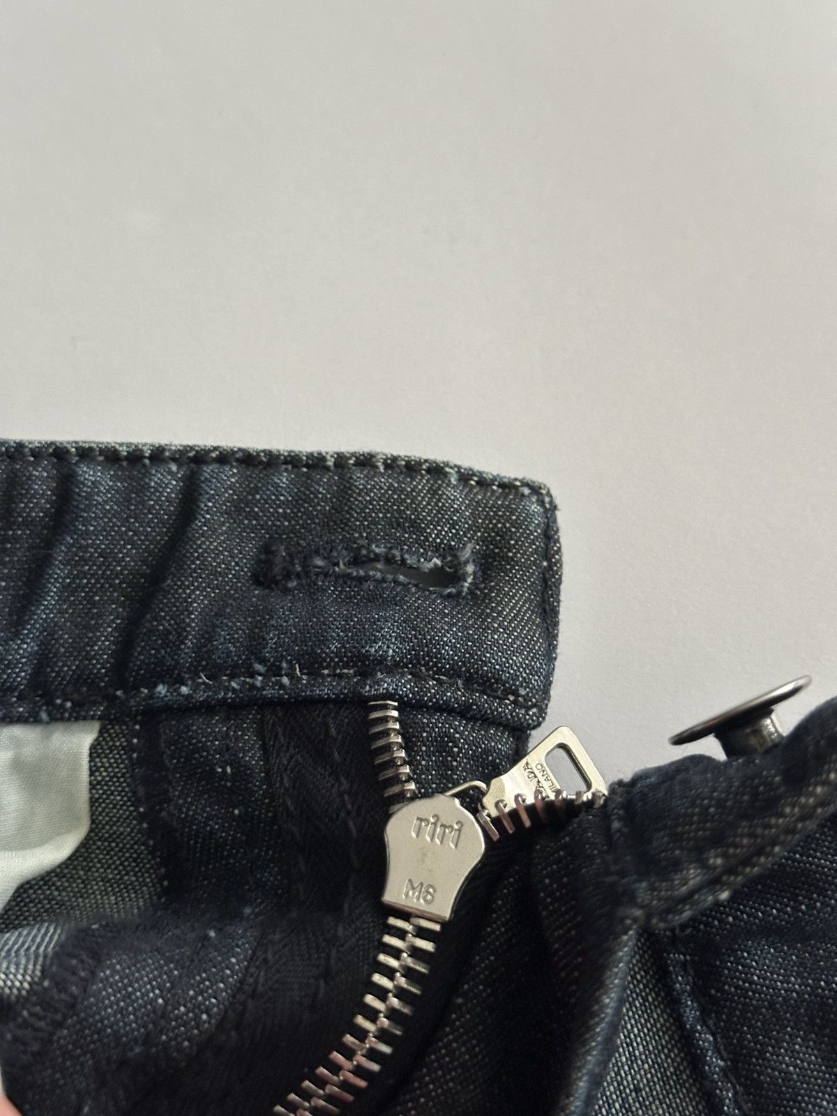 Prada Prada Early 2000’s Paneled Biker Denim Jeans Size US 30 / EU 46 - 14 Thumbnail