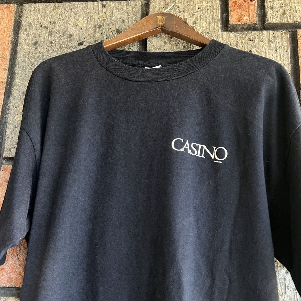 Vintage VTG 1995 Casino Movie Promo Tee Shirt Goodfellas Taxi Driver Size US XL / EU 56 / 4 - 4 Thumbnail