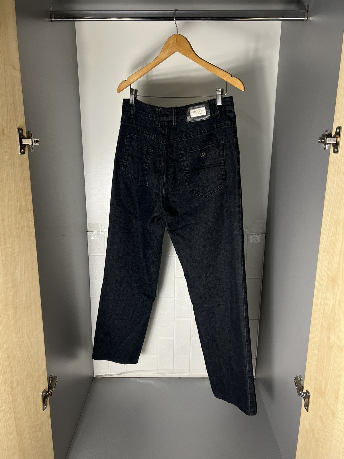 Emporio Armani VINTAGE EMPORIO ARMANI JEANS ITALIAN DESIGNER CASUAL Y2K 90s Size US 38 / EU 54 - 17 Thumbnail