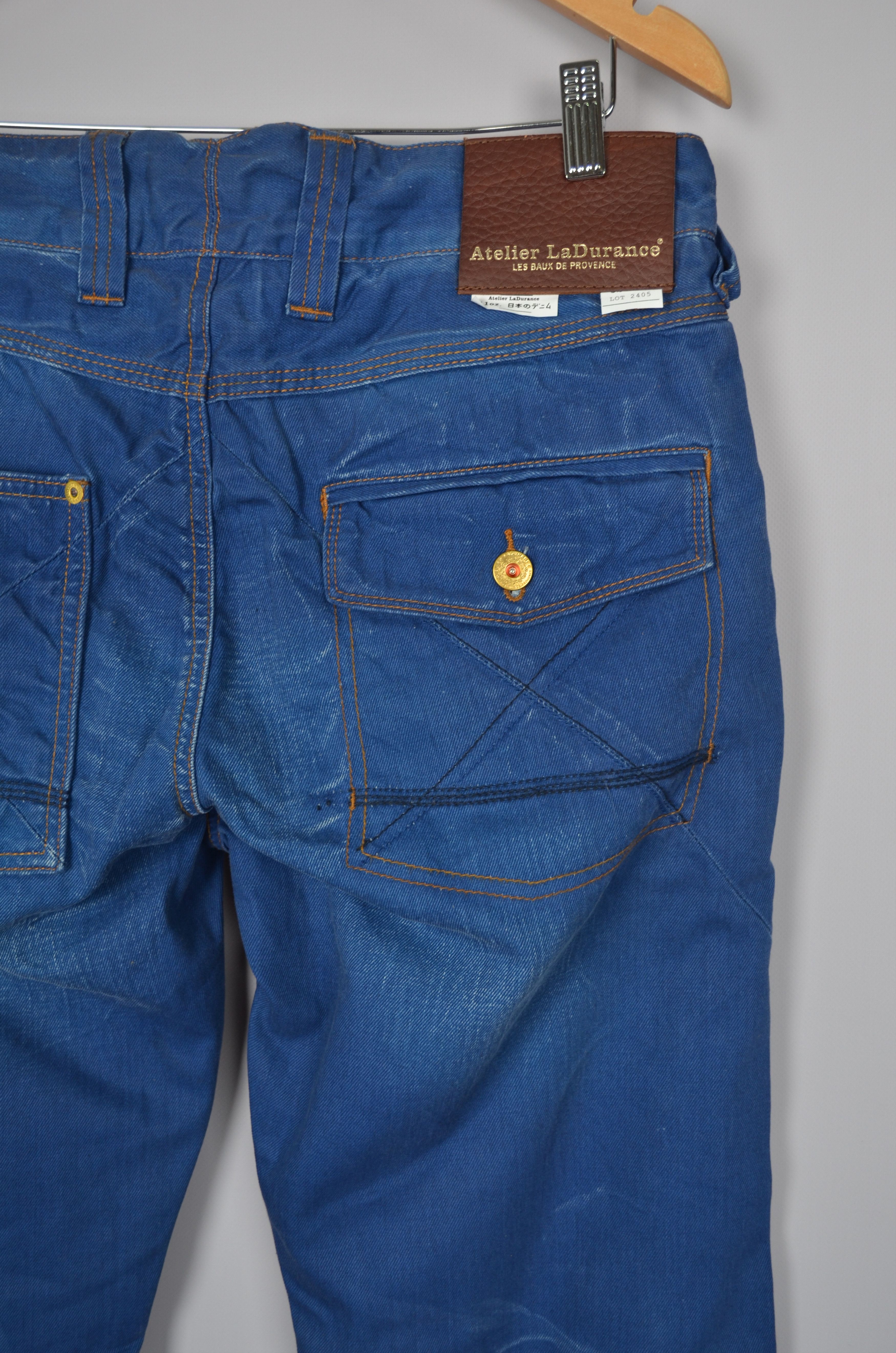 Atelier La Durance × Designer × Japanese Brand Atelier LaDurance Royston Chino Japanese Blue 12 1/2oz Jeans Size US 32 / EU 48 - 10 Thumbnail