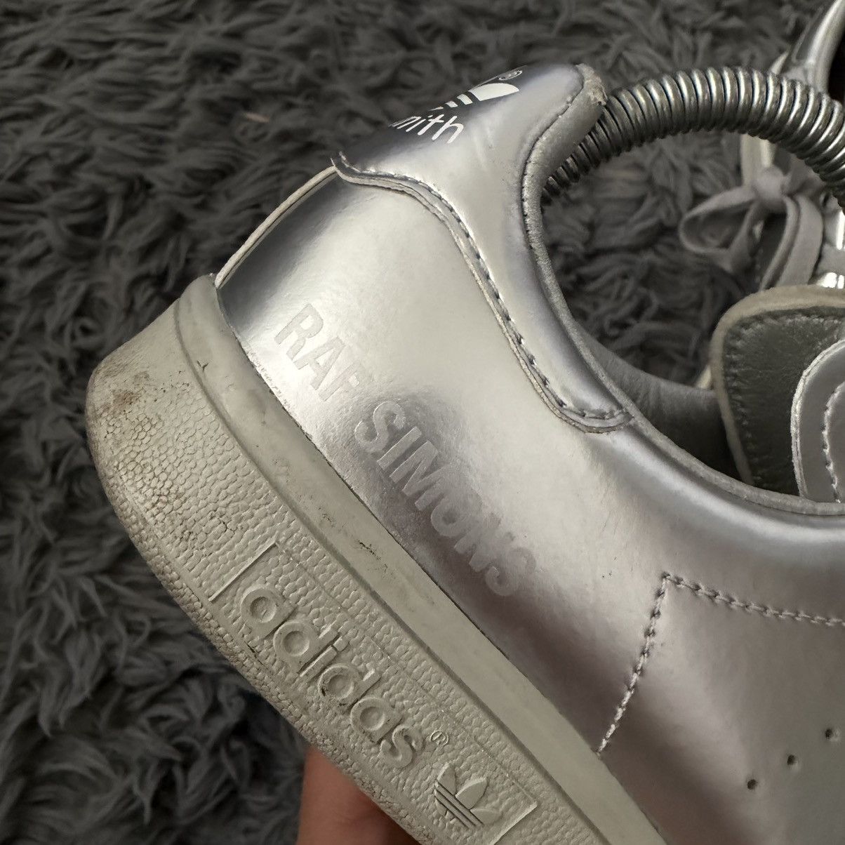 Adidas × Raf Simons Raf simon x adidas stan smith silver Size US 5 / EU 37 - 7 Thumbnail
