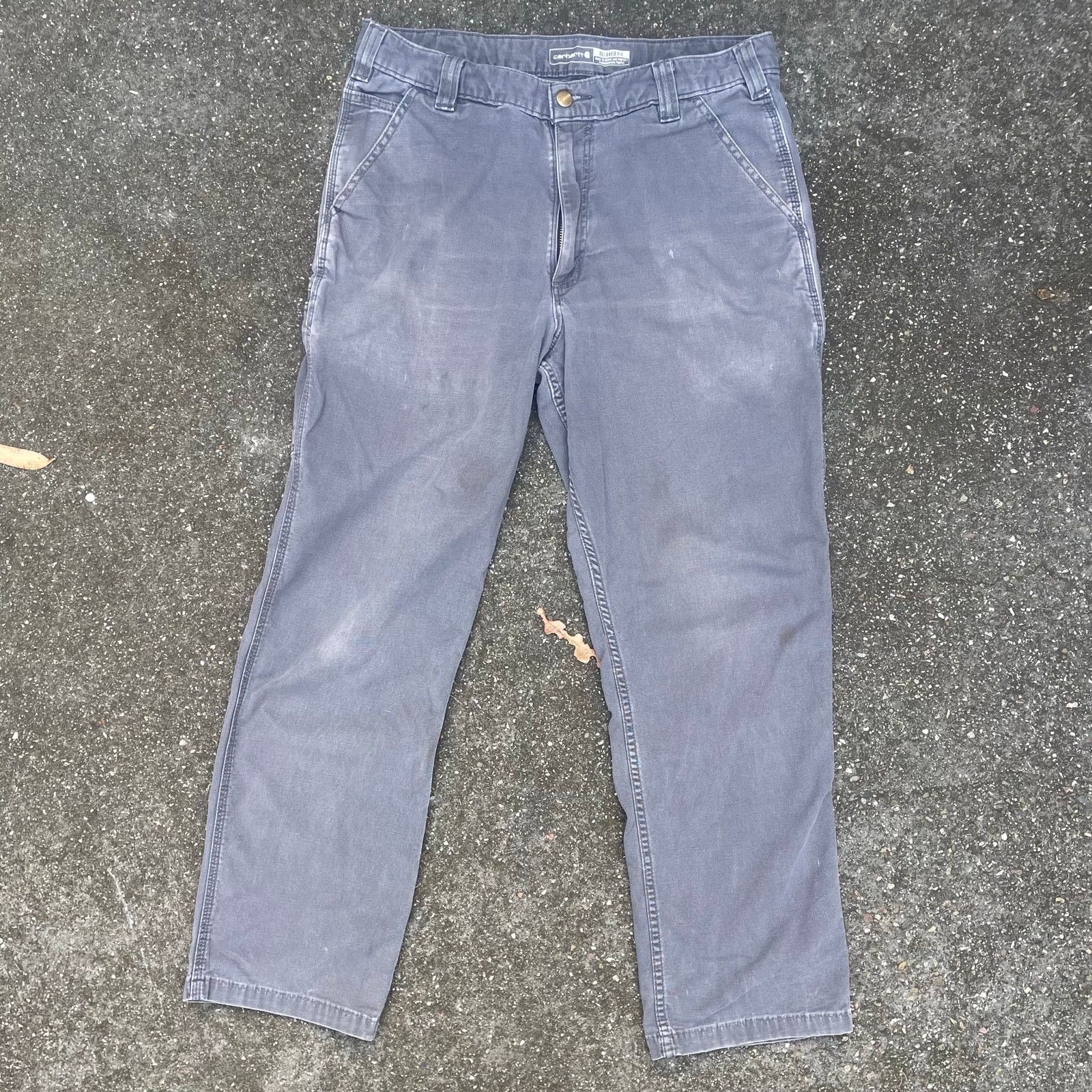 Carhartt Grey Carhartt workwear pants Size US 36 / EU 52 - 3 Thumbnail