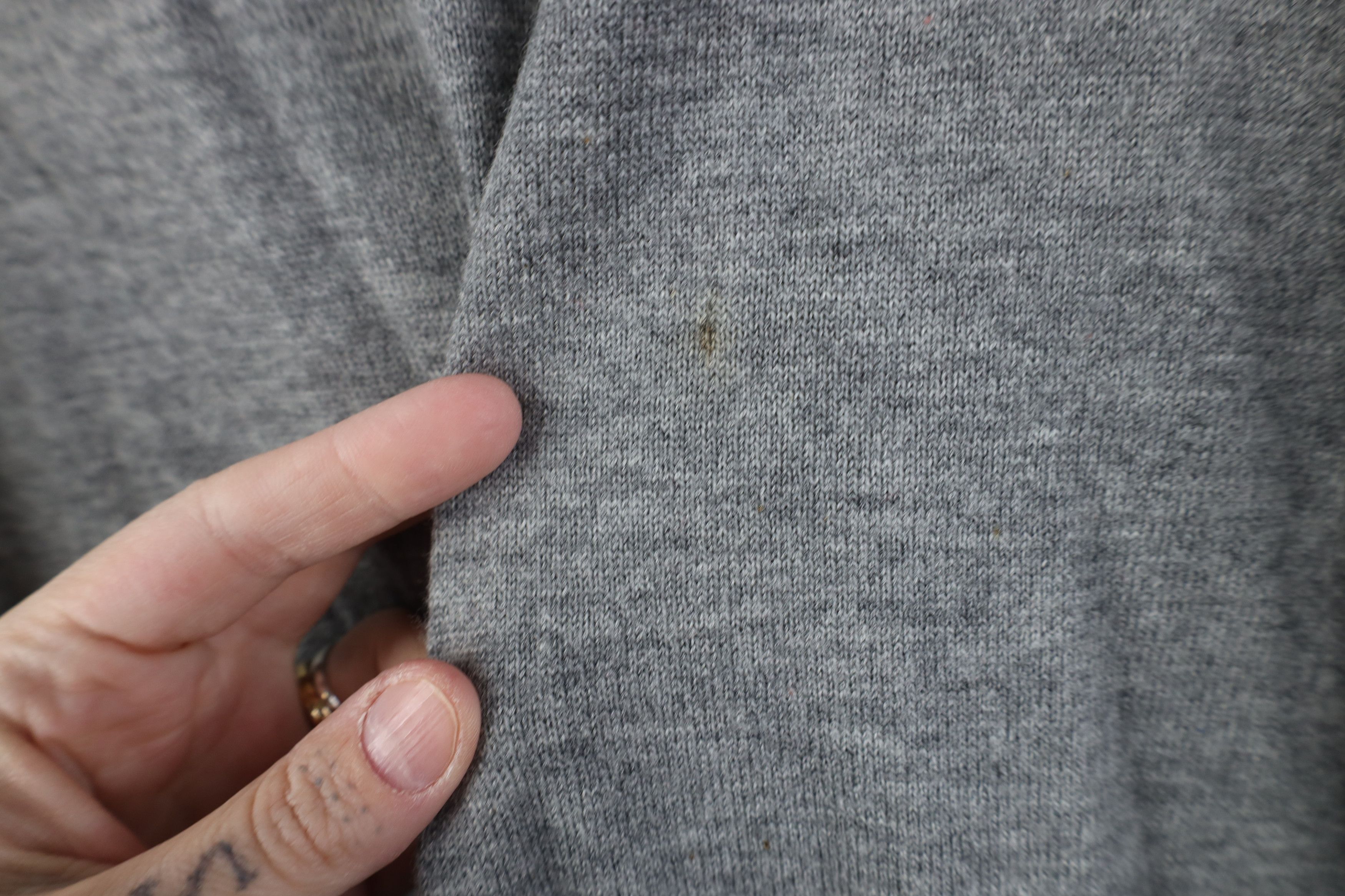 Napapijri Napapijri Geographic Lightweight Wool V-Neck Sweater Gray Size US M / EU 48-50 / 2 - 5 Thumbnail