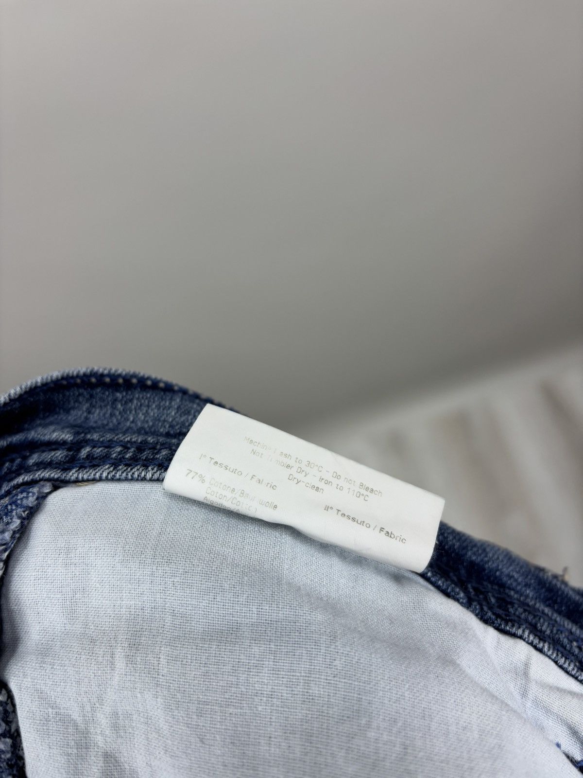Versace × Versus Versace Womens jeans Versus Versace Size 43 Color Blue Size 29" - 11 Thumbnail