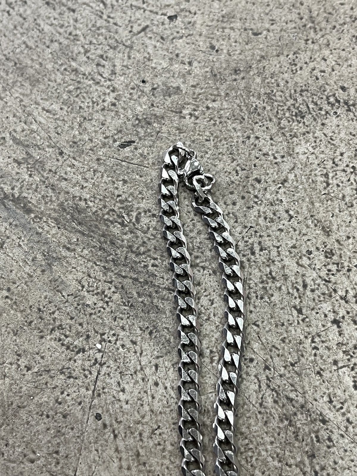 Other Vintage Silver Gothic Skull Chain (unisex) Size ONE SIZE - 5 Thumbnail