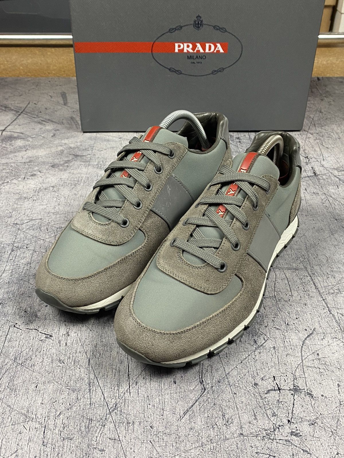 Prada Prada Matchrace Trainers Low Sneakers 4e2718 Size US 6 / EU 39 - 7 Thumbnail