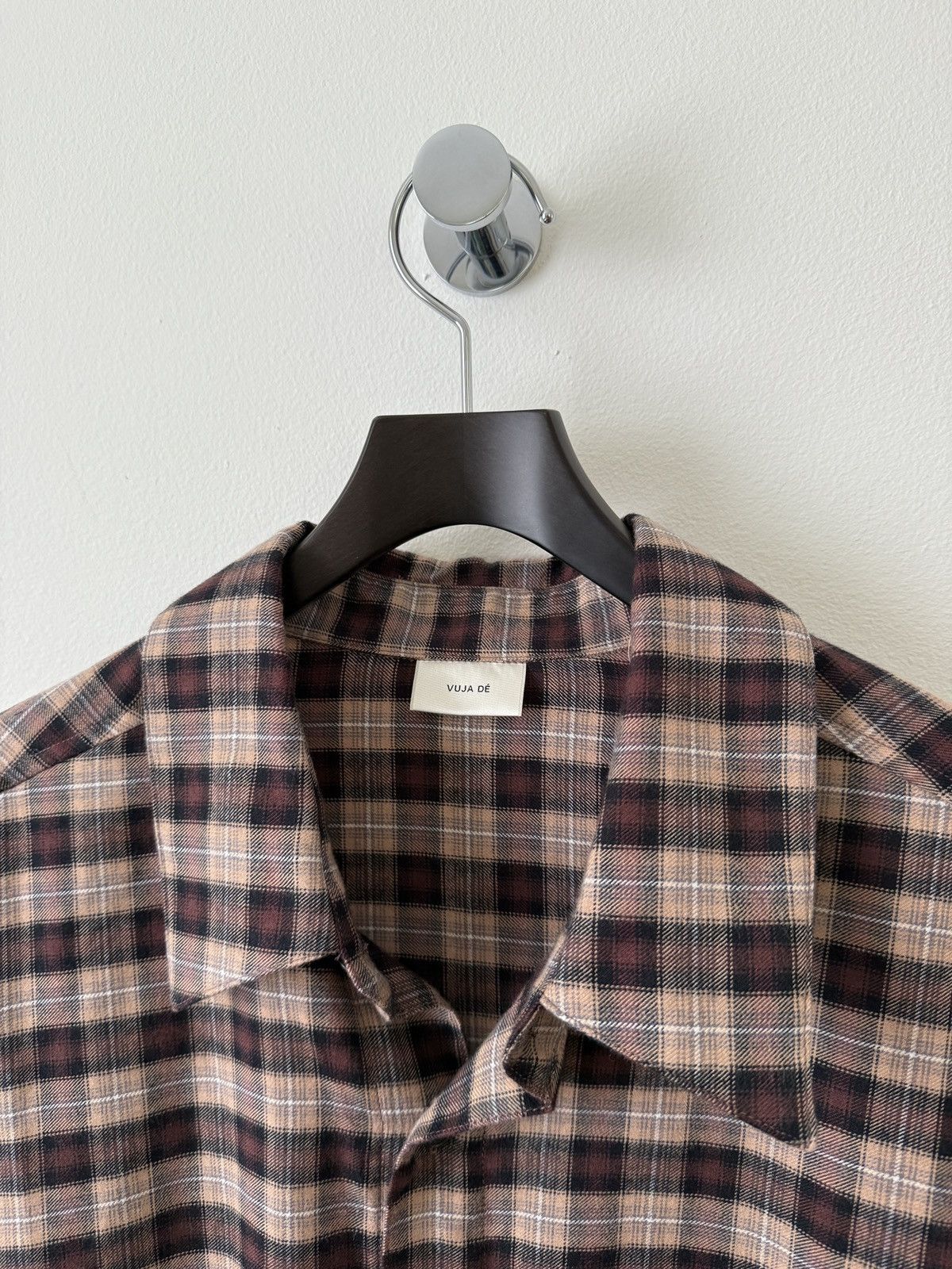 Vuja De Ross Check Flannel in Cashmere & Cotton | Grailed
