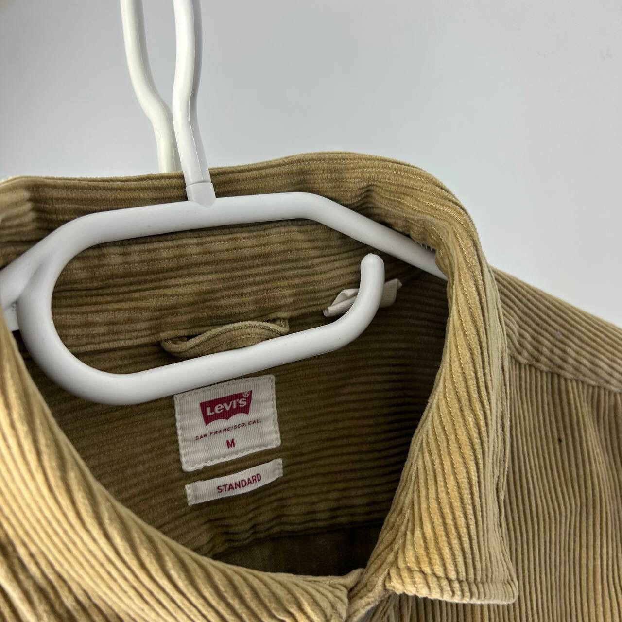 Levi's Corduroy Vintage Levi’s Shirt Button Up Old Money Overshot Size US M / EU 48-50 / 2 - 3 Thumbnail