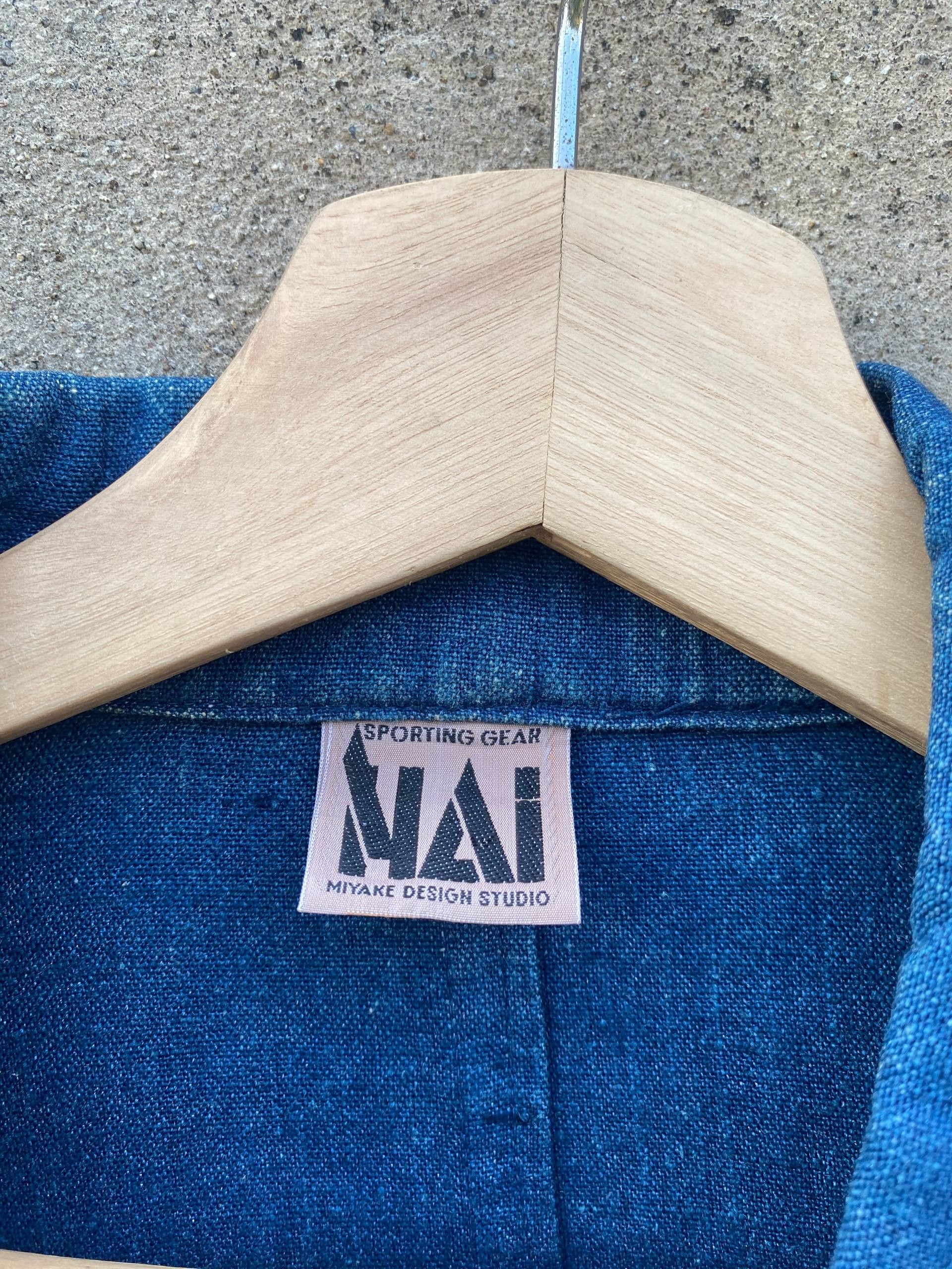 Issey Miyake Archive Hai Sporting Gear Miyake Design Studio Indigo Jacket Size US M / EU 48-50 / 2 - 3 Thumbnail