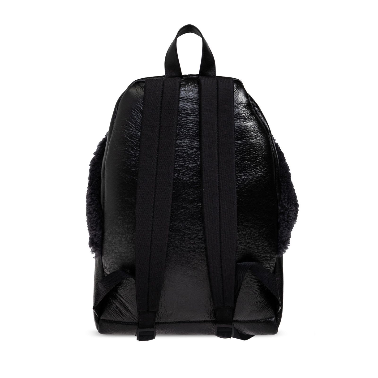 Balenciaga BALENCIAGA Explorer Black Shearling Backpack New & Authentic Size ONE SIZE - 2 Thumbnail