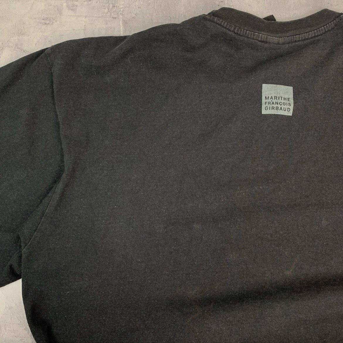 Marithe + Francois Girbaud Rare! Marithe Francois Girbaud Big Logo Tee Overprint Avant Size US XXL / EU 58 / 5 - 15 Thumbnail