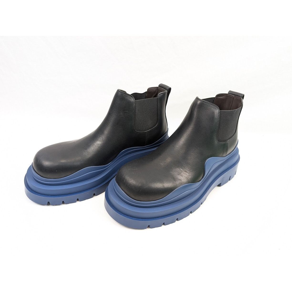 Bottega Veneta o1rshd1 Military Calf Tire Boots in Black Size US 9.5 / EU 42-43 - 19 Thumbnail